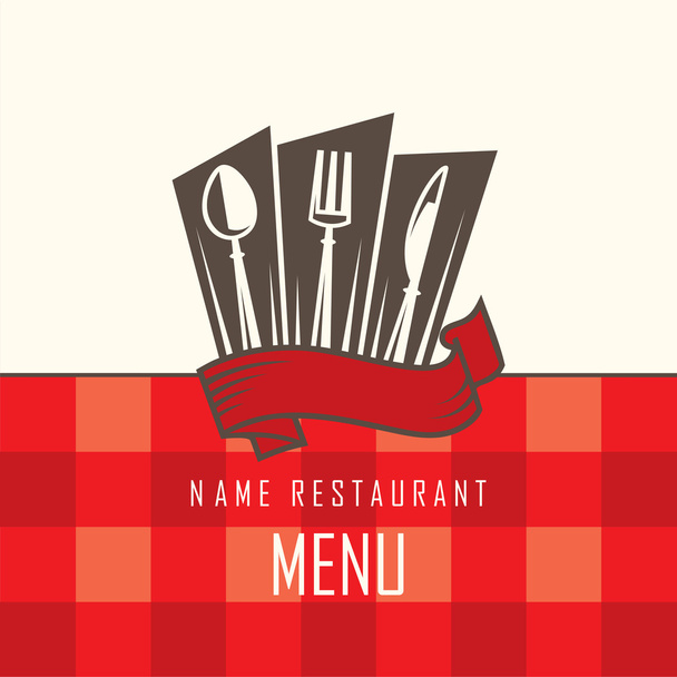 Restaurant menu design - Vektor, obrázek