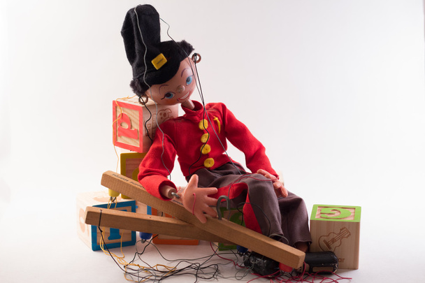 Una marioneta Bellhop
 - Foto, imagen