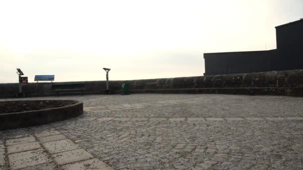 Point de vue de Poestlingberg près de Poestlingbergkirche à Linz Autriche
 - Séquence, vidéo