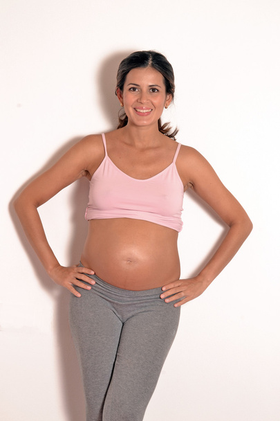 Happy Young pregnant woman - Foto, immagini