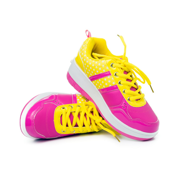 Chaussures de sport rose
 - Photo, image