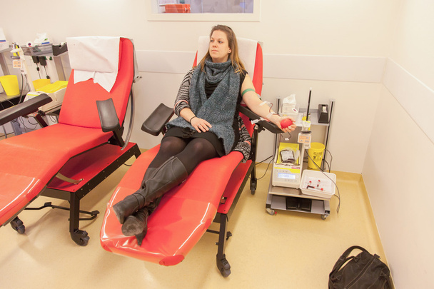 Bir koltuk donör kan bağışladı - Fotoğraf, Görsel