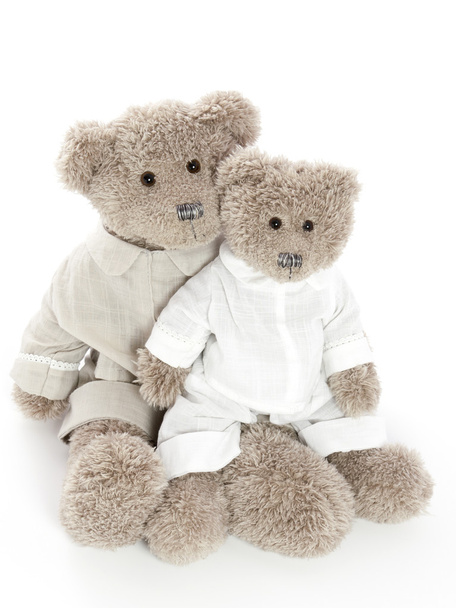 twee teddy beren - Foto, afbeelding