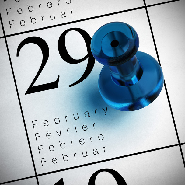 Anno bisestile il 29 febbraio
 - Foto, immagini