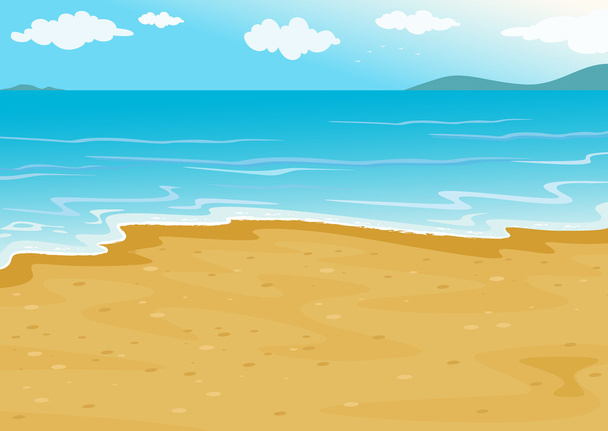 пляж - Вектор,изображение