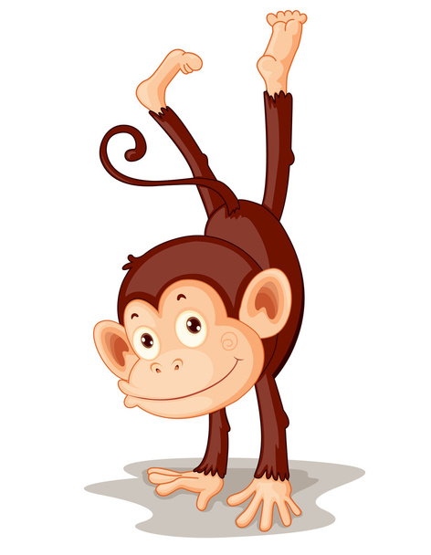 Μαϊμού - Διάνυσμα, εικόνα