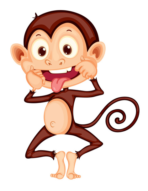 Μαϊμού - Διάνυσμα, εικόνα