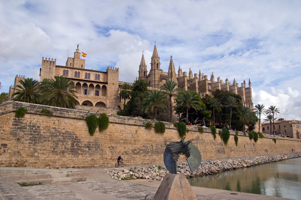 Cathedral La Seu in Palma de Mallorca - Zdjęcie, obraz