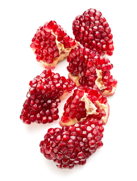 Ripe pomegranate fruit segments - Foto, Imagen