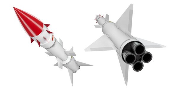 3D sada rakety sam - Fotografie, Obrázek