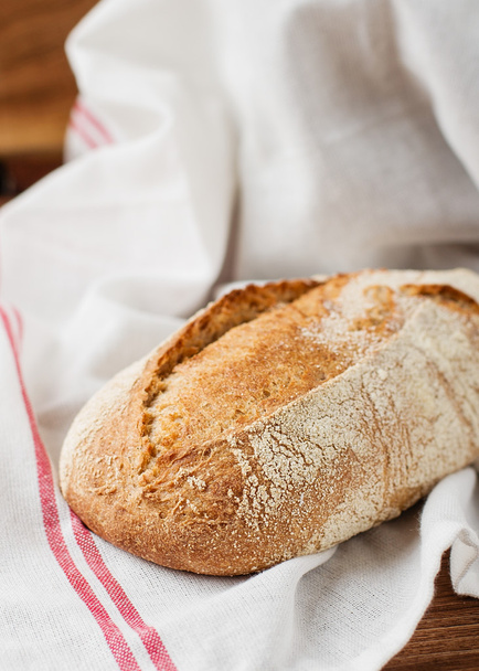 Fresh unleavened bread with bran - Fotoğraf, Görsel