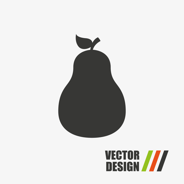 delicious fruit design - Vector, Image