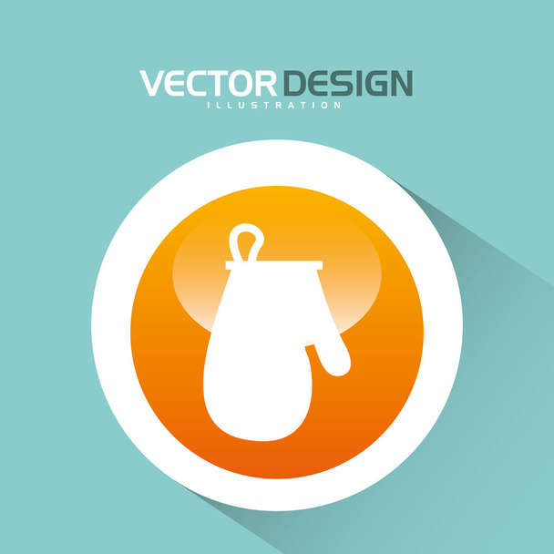 kitchen utensils design - Vector, Imagen
