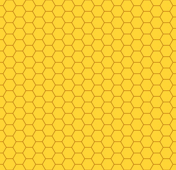 Honingraatpatroon - Vector, afbeelding
