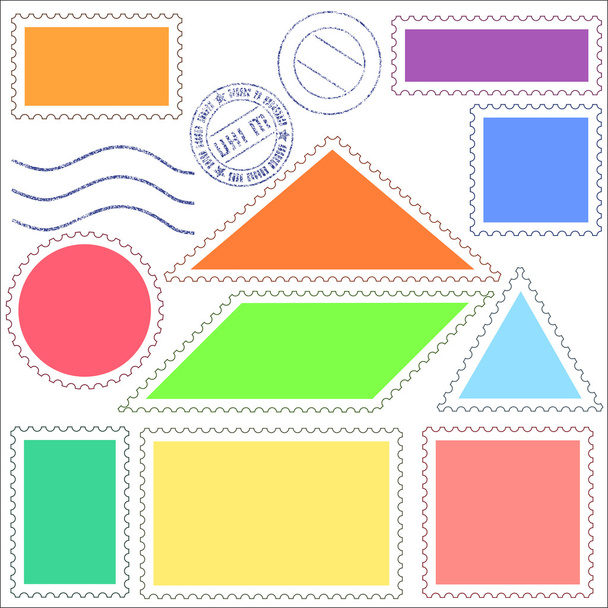 Icônes de timbres
 - Vecteur, image