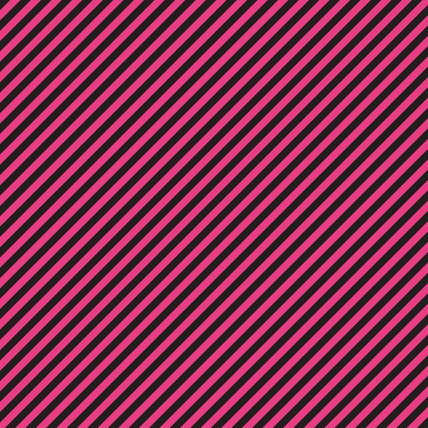 Hot Pink & Black Diagonal Stripe Paper - Photo, Image