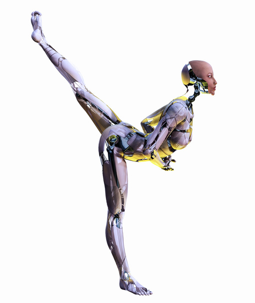 Android χορεύτρια - Φωτογραφία, εικόνα