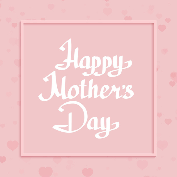 Happy Mothers Day background. - Vetor, Imagem