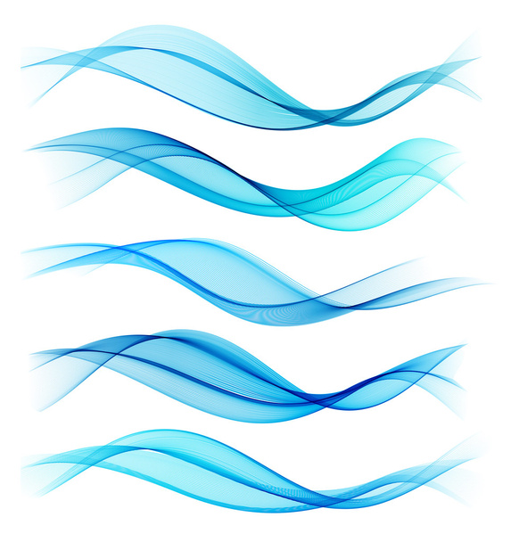 Set of blend abstract wave - Vector, afbeelding