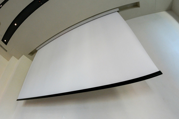 Fehér vetítővászon - Fotó, kép