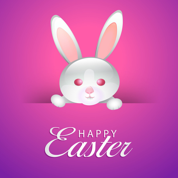 Greeting card for Happy Easter celebration. - Vector, Imagen