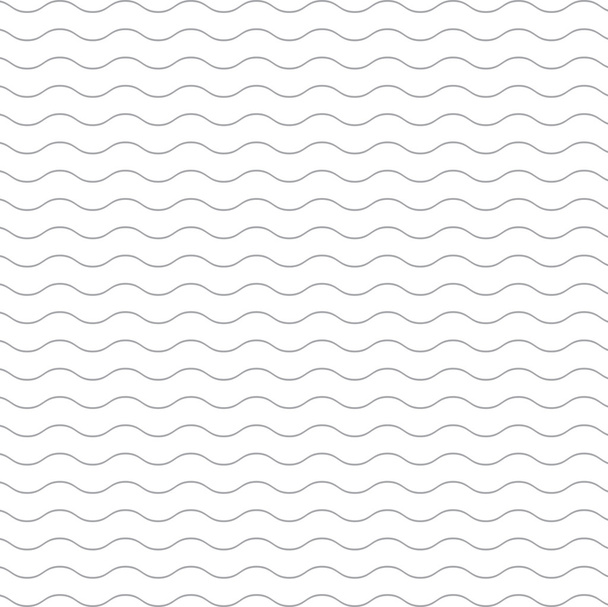 波状のライン パターン - ベクター画像