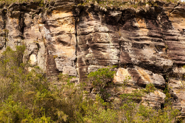 Kuvarsit cliff Brezilya - Fotoğraf, Görsel