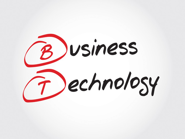 BT - Technologie des entreprises
 - Vecteur, image