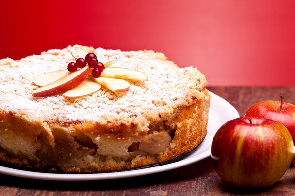 closeup των κέικ μήλου - Φωτογραφία, εικόνα