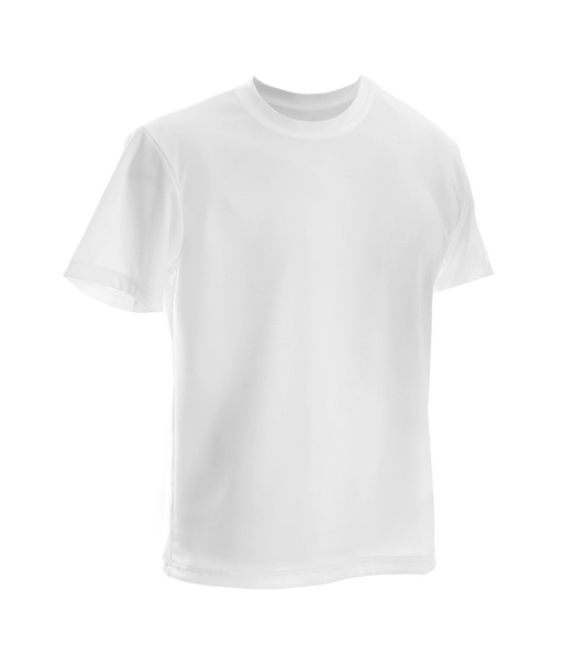 White and blue T-shirt - Фото, изображение