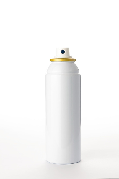 metallic spray bottle on the white background - Photo, Image
