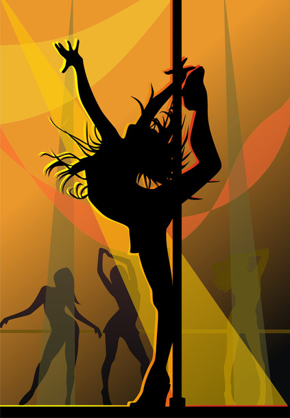 Диско танец
 - Вектор,изображение