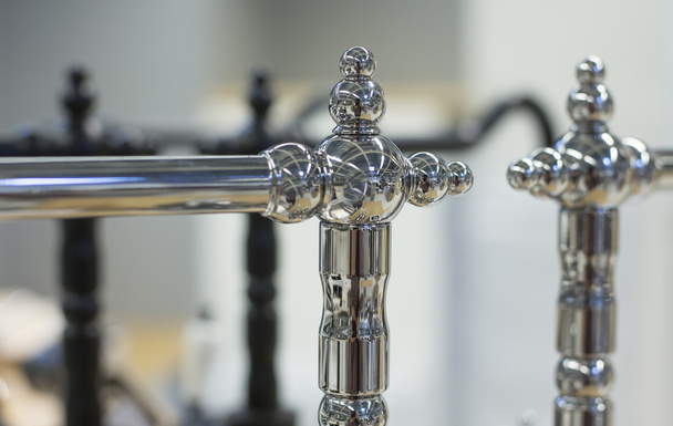 steel taps for the bathroom - Foto, immagini