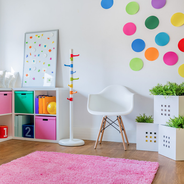 Colorful designed kids room - Foto, afbeelding