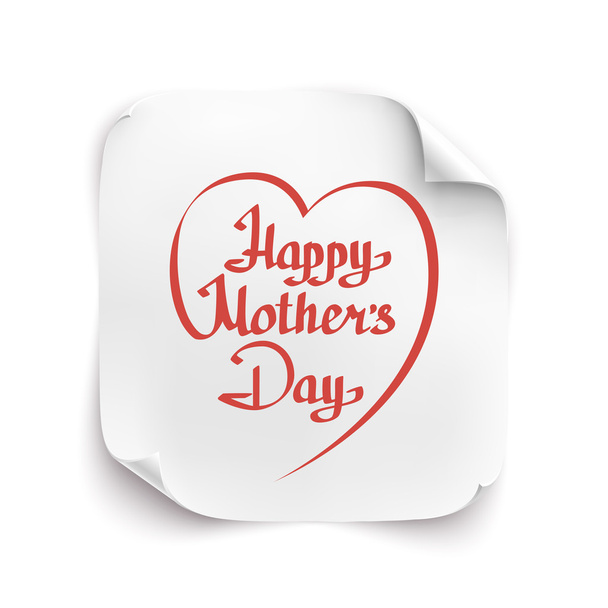 Happy Motherss Day background. - Vektor, obrázek