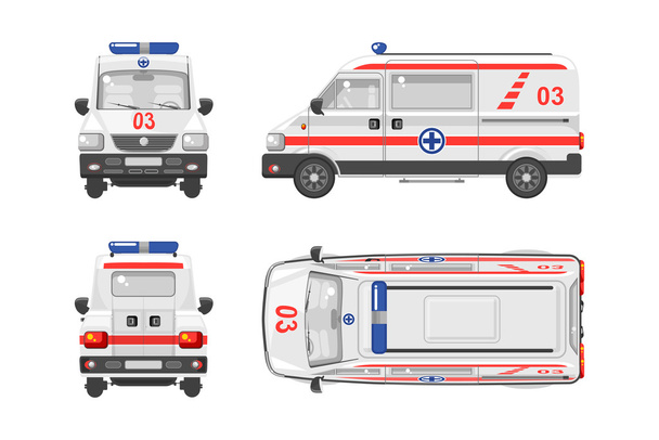 Rettungswagen 1 - Vektor, Bild
