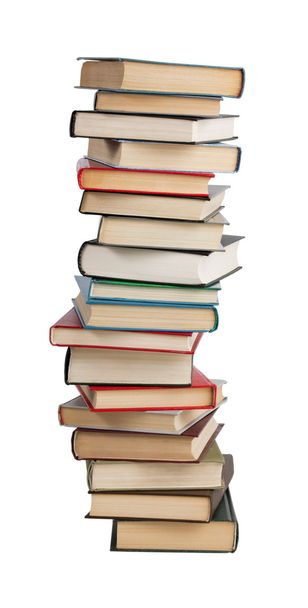 The high stack of books - Foto, Imagem