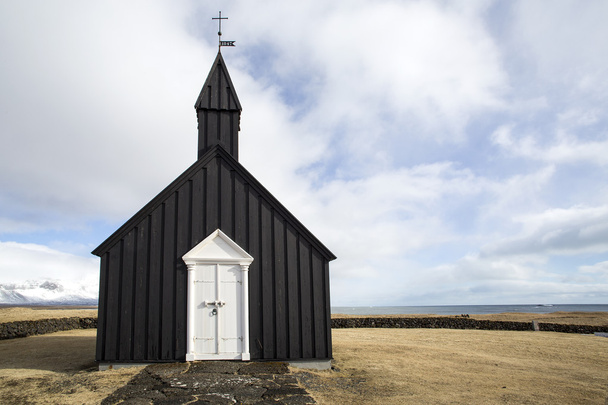 Black church of Budir - Photo, Image
