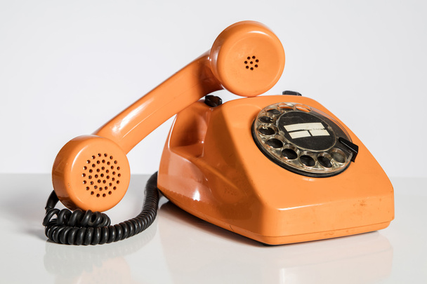 Telephone, Retro. The Classic telephone.  - Fotoğraf, Görsel