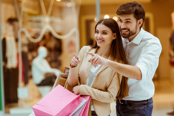 Couple doing shopping - Photo, Image