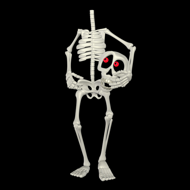 Headless Cartoon Skeleton - Fotografie, Obrázek