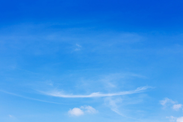 cloud on clear blue sky background - Photo, Image