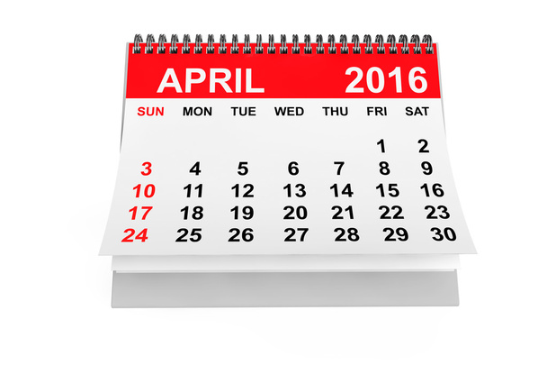 Calendario aprile 2016
 - Foto, immagini