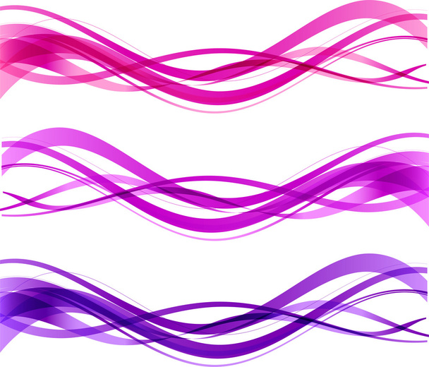 Abstract color waves - Vektor, kép