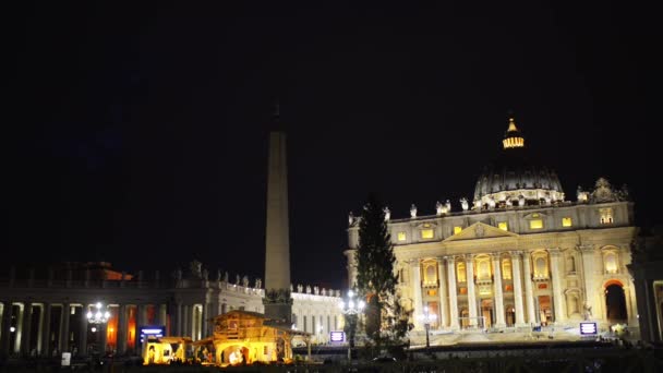 Παπική Βασιλική του Αγίου Πέτρου στην πόλη του Βατικανού - Πλάνα, βίντεο