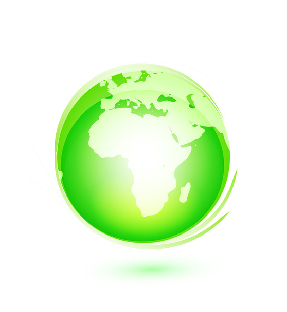 Green Earth concept - Vector, Imagen