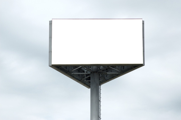 Billboard en blanco
 - Foto, Imagen