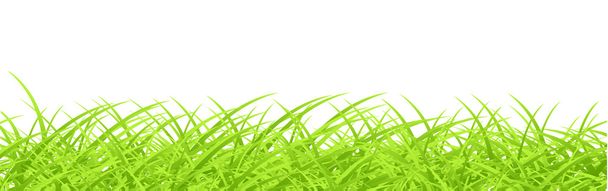 Vector grass design template - Vector, Image