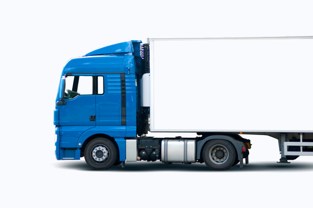truck for transportation of goods and services.  - Fotoğraf, Görsel