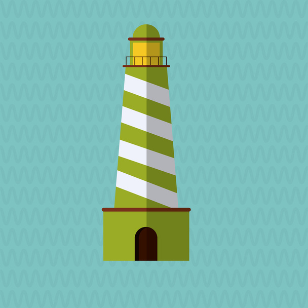 light house icon design - Vector, Image
